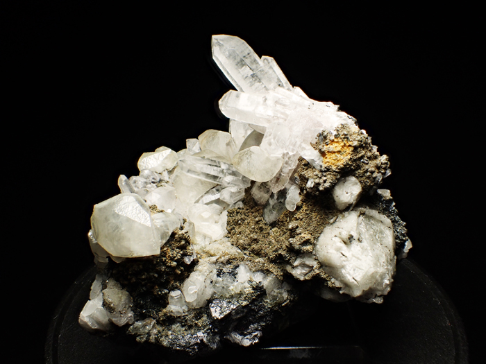 アゼルバイジャン産クローアパタイト、クォーツ、カルサイト＆マグネタイト (Chlorapatite, Quartz, Calcite & Magnetite / Azerbaijan)-photo0