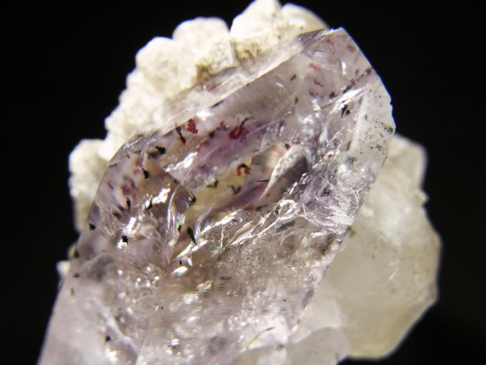 ֥ɥСġ륵ȡإޥ (Enhydro Brandberg Quartz, Calcite & Hematite)-photo17