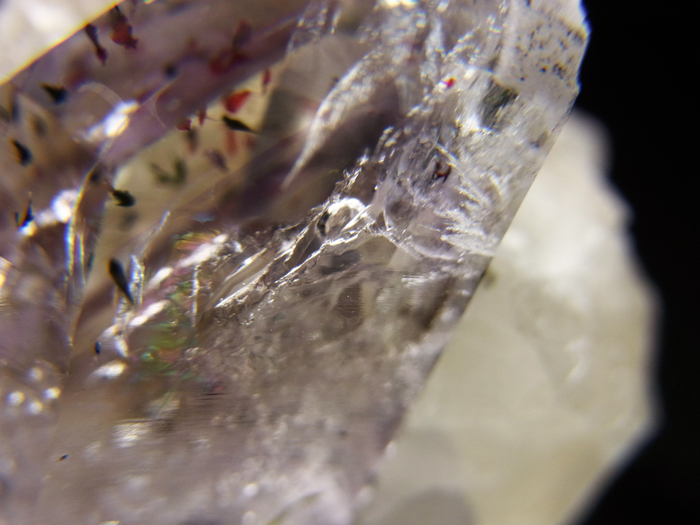֥ɥСġ륵ȡإޥ (Enhydro Brandberg Quartz, Calcite & Hematite)-photo22