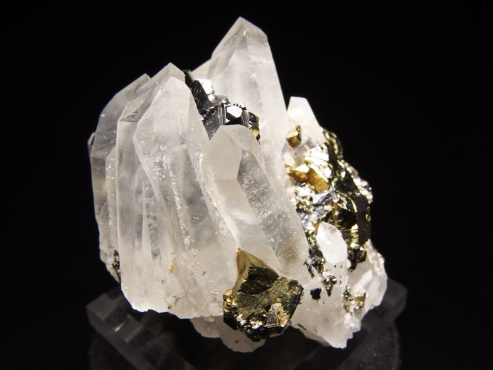 ֥륬ꥢġե饤ȡ륳ѥ饤 (Quartz, Sphalerite & Chalcopyrite / Bulgaria)-photo5