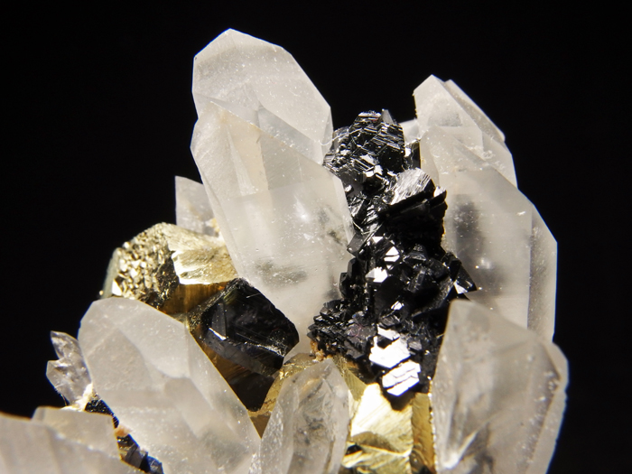֥륬ꥢġե饤ȡ륳ѥ饤 (Quartz, Sphalerite & Chalcopyrite / Bulgaria)-photo9