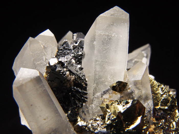 ֥륬ꥢġե饤ȡ륳ѥ饤 (Quartz, Sphalerite & Chalcopyrite / Bulgaria)-photo12