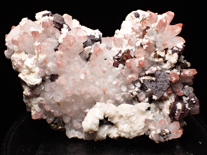 񻺥إޥȥġɥޥȡ륳ѥ饤 (Hematite Quartz, Dolomite & Chalcopyrite / China)-photo0