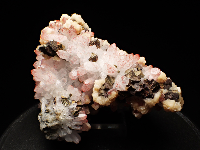 񻺥إޥȥġɥޥȡ륳ѥ饤 (Hematite Quartz, Dolomite & Chalcopyrite / China)-photo2