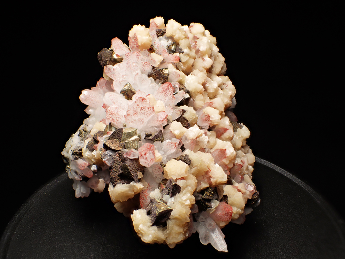 񻺥إޥȥġɥޥȡ륳ѥ饤 (Hematite Quartz, Dolomite & Chalcopyrite / China)-photo3