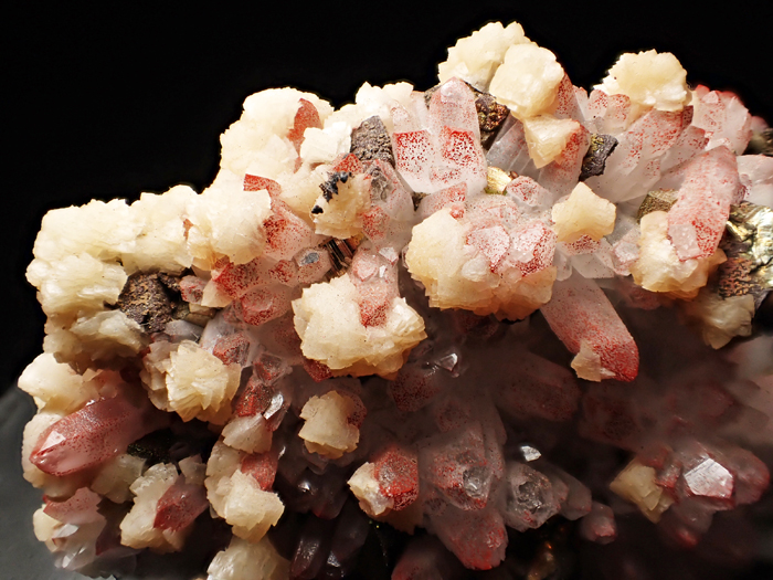 񻺥إޥȥġɥޥȡ륳ѥ饤 (Hematite Quartz, Dolomite & Chalcopyrite / China)-photo8