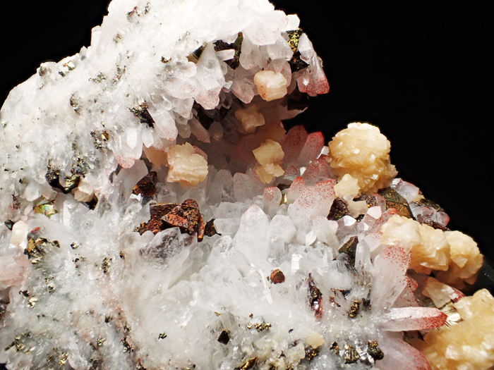 񻺥إޥȥġɥޥȡ륳ѥ饤 (Hematite Quartz, Dolomite & Chalcopyrite / China)-photo16