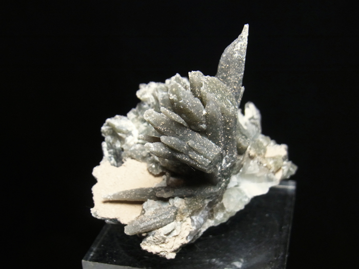󥴥뻺ġΥ饤ȡ (Quartz, Actinolite & Goethite / Inner Mongolia)-photo3