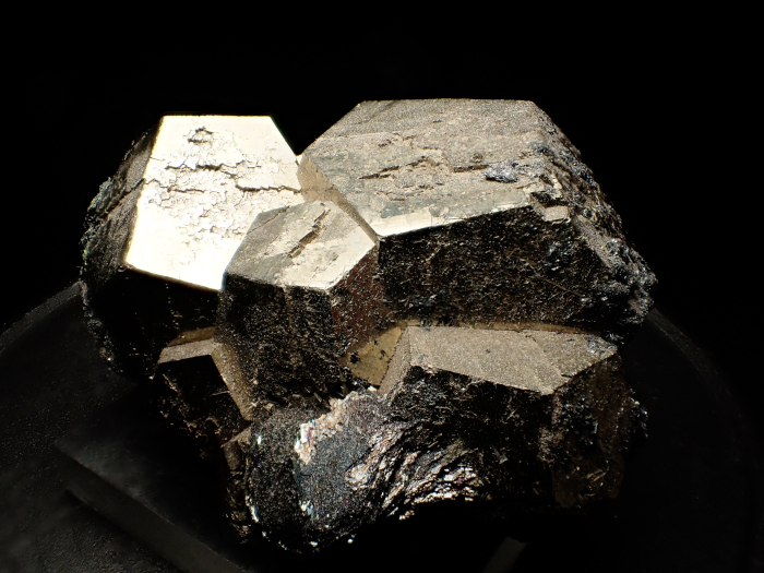 イタリア産パイライト＆ヘマタイト (Pyrite & Hematite / Italy)-photo1