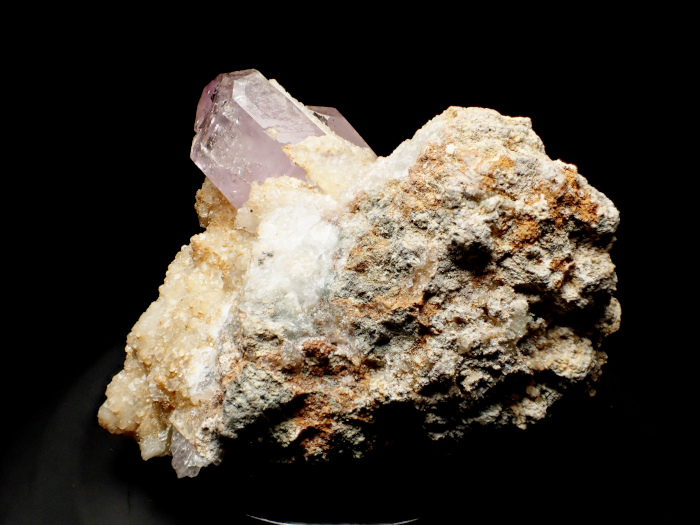 イタリア産アメジスト、アンケライト＆カルサイト (Amethyst, Ankerite & Calcite / Italy)-photo1