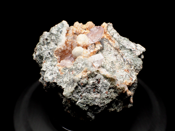 イタリア産アメジスト、アンケライト＆カルサイト (Amethyst, Ankerite & Calcite / Italy)-photo0
