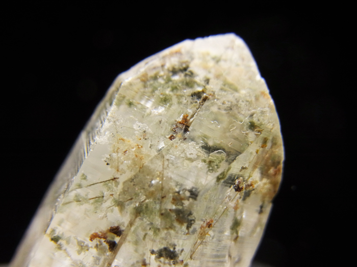 山梨県竹森産 水晶、苦土電気石＆緑泥石 (Quartz, Dravite & Chlorite 