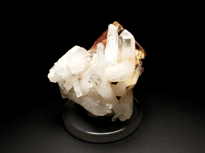 ʬʿۻ徽 㲫Ŵ۲ (Quartz & Goethite Pseudomorph after Pyrite / Japan)-photo1