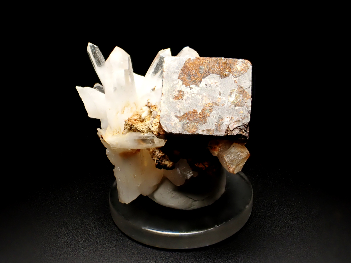 ʬʿۻ徽 㲫Ŵ۲ (Quartz & Goethite Pseudomorph after Pyrite / Japan)-photo3