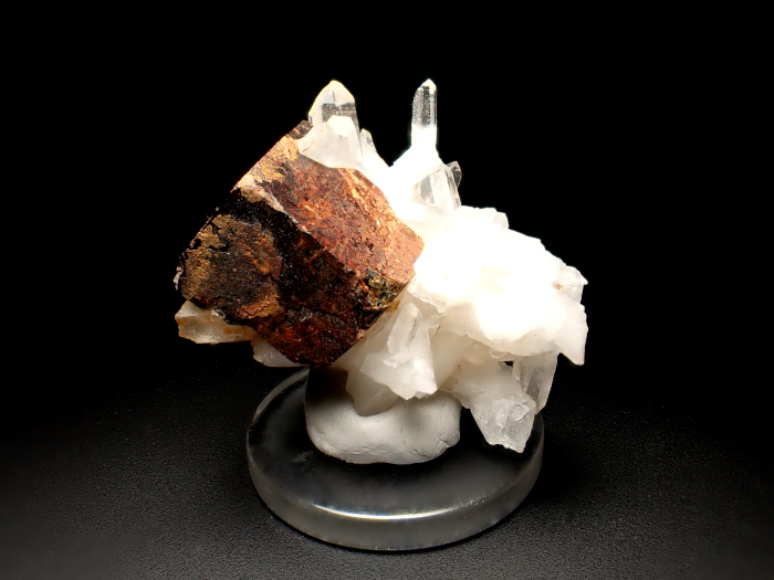 ʬʿۻ徽 㲫Ŵ۲ (Quartz & Goethite Pseudomorph after Pyrite / Japan)-photo5