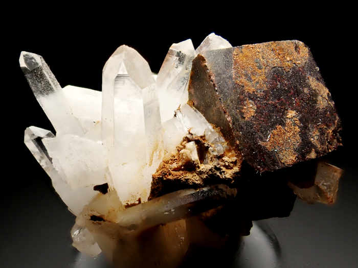 ʬʿۻ徽 㲫Ŵ۲ (Quartz & Goethite Pseudomorph after Pyrite / Japan)-photo10