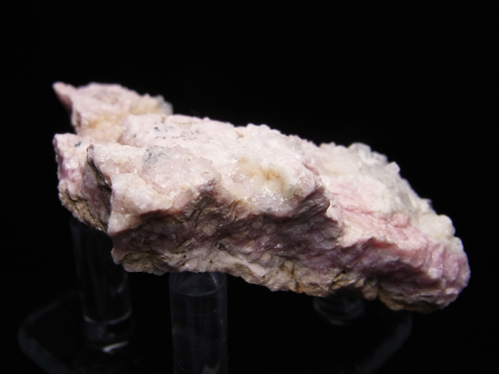 北海道稲倉石鉱山産 菱マンガン鉱＆水晶 (Rhodochrosite & Quartz / Japan)-photo5