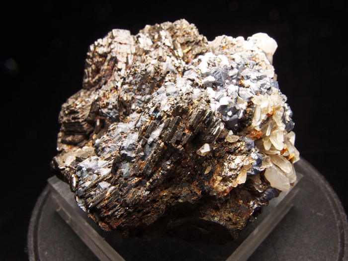 コソボ産ピロータイト、マグネタイト＆クォーツ (Pyrrhotite, Magnetite & Quartz / Kosovo)-photo1