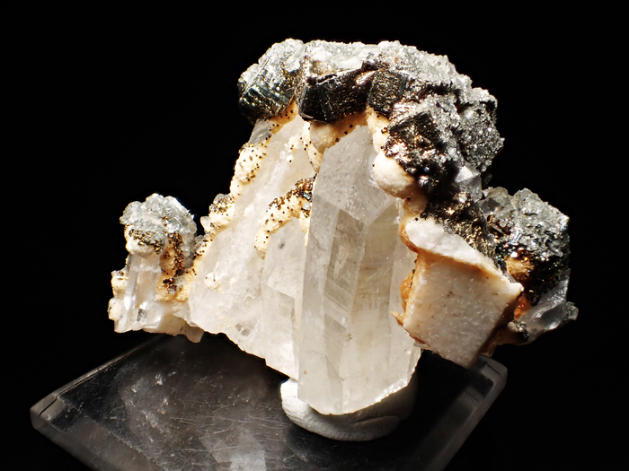 ܻġǥ饤ȡѥ饤ȡ륵 (Quartz, Siderite, Pyrite & Calcite / Kosovo)-photo1