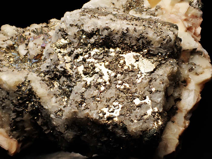 コソボ産パイライト、カルサイト＆ドロマイト (Pyrite, Calcite & Dolomite / Kosovo)-photo8