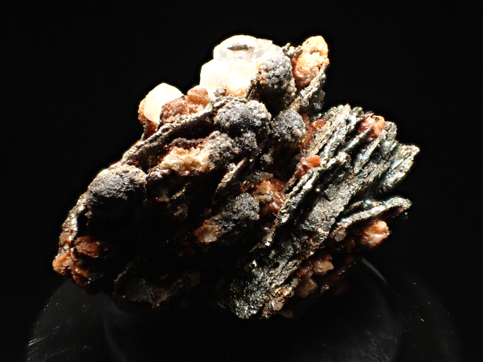 コソボ産パイライト ＜ピロータイト仮晶＞＆アーセノパイライト (Pyrite Pseudomorph after Pyrrhotite & Arsenopyrite / Kosovo)-photo3
