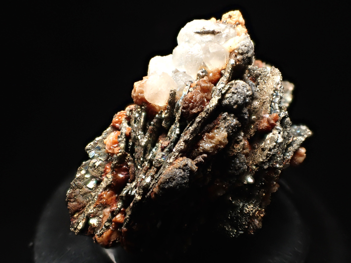コソボ産パイライト ＜ピロータイト仮晶＞＆アーセノパイライト (Pyrite Pseudomorph after Pyrrhotite & Arsenopyrite / Kosovo)-photo11