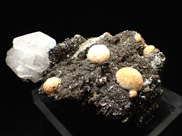 コソボ産パイライト ＜ピロータイト仮晶＞＆アーセノパイライト (Pyrite Pseudomorph after Pyrrhotite & Arsenopyrite / Kosovo)-photo3
