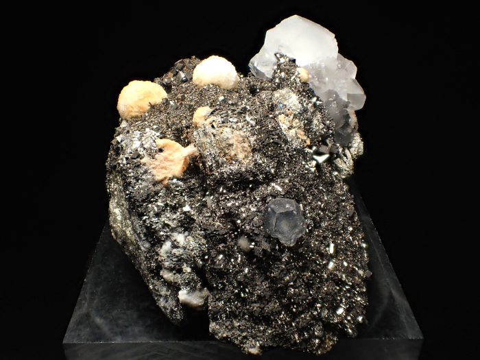 コソボ産パイライト ＜ピロータイト仮晶＞＆アーセノパイライト (Pyrite Pseudomorph after Pyrrhotite & Arsenopyrite / Kosovo)-photo6