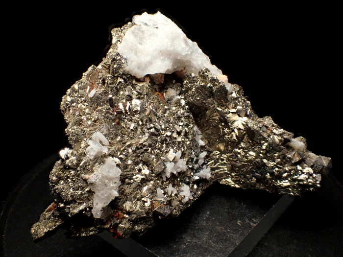コソボ産パイライト ＜ピロータイト仮晶＞＆アーセノパイライト (Pyrite Pseudomorph after Pyrrhotite & Arsenopyrite / Kosovo)-photo7