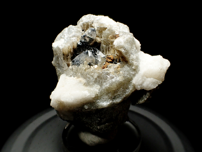 メイン産モスコバイト ＜ショール仮晶＞＆クォーツ (Muscovite Pseudomorph after Schorl & Quartz/ Maine)-photo1