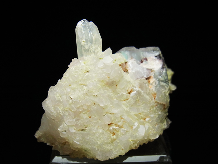 メッシナ産クォーツ、アホアイト＆カオリナイト (Quartz, Ajoite & Kaolinite/ Messina)-photo3