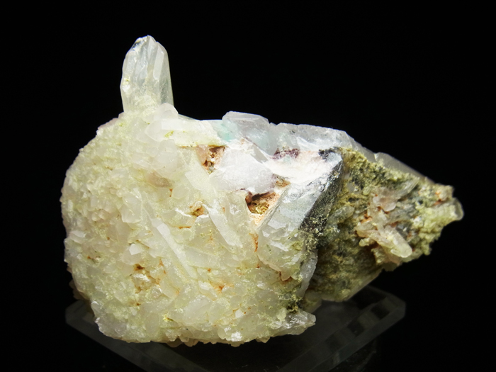 メッシナ産クォーツ、アホアイト＆カオリナイト (Quartz, Ajoite & Kaolinite/ Messina)-photo4