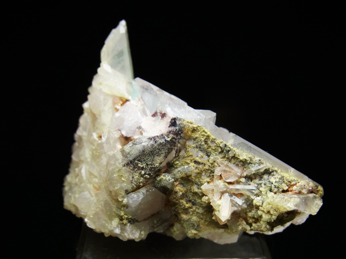メッシナ産クォーツ、アホアイト＆カオリナイト (Quartz, Ajoite & Kaolinite/ Messina)-photo5