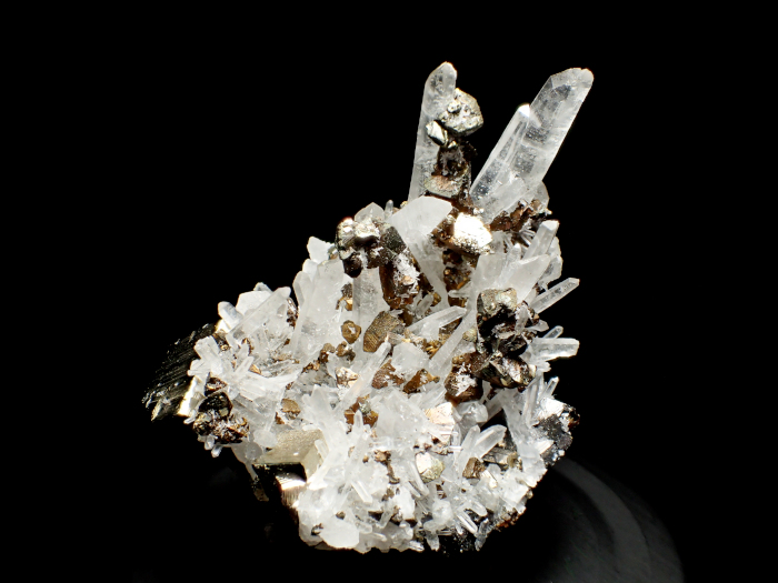 ペルー産クォーツ、パイライト＆キャルコパイライト (Quartz, Pyrite & Chalcopyrite / Peru)-photo3