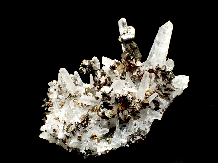 ペルー産クォーツ、パイライト＆キャルコパイライト (Quartz, Pyrite & Chalcopyrite / Peru)-photo4