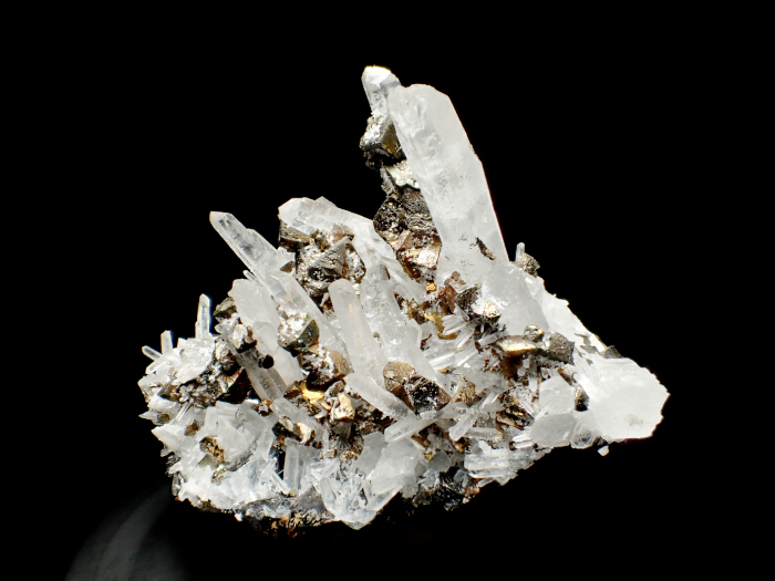 ペルー産クォーツ、パイライト＆キャルコパイライト (Quartz, Pyrite & Chalcopyrite / Peru)-photo5
