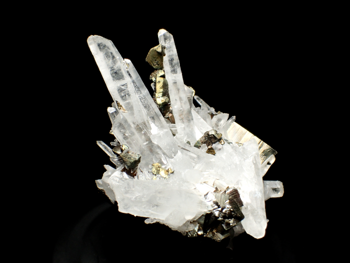 ペルー産クォーツ、パイライト＆キャルコパイライト (Quartz, Pyrite & Chalcopyrite / Peru)-photo6