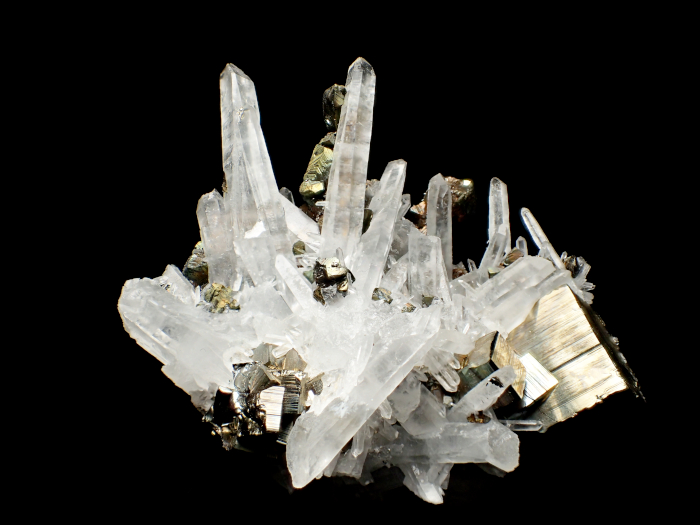 ペルー産クォーツ、パイライト＆キャルコパイライト (Quartz, Pyrite & Chalcopyrite / Peru)-photo7