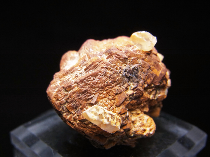 三重県産水晶＆武石 ＜黄鉄鉱仮晶＞ (Quartz & Goethite Pseudomorph after Pyrite / Japan)-photo3
