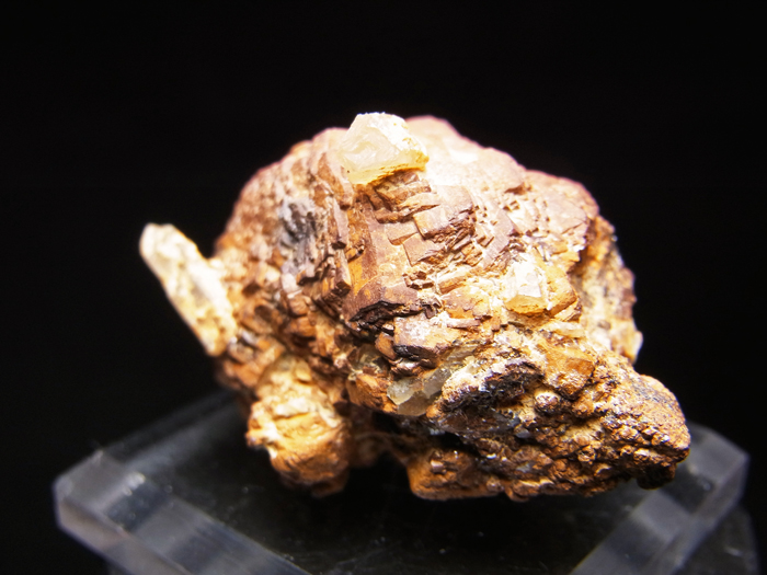 三重県産水晶＆武石 ＜黄鉄鉱仮晶＞ (Quartz & Goethite Pseudomorph after Pyrite / Japan)-photo5