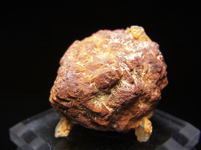 三重県産水晶＆武石 ＜黄鉄鉱仮晶＞ (Quartz & Goethite Pseudomorph after Pyrite / Japan)-photo11