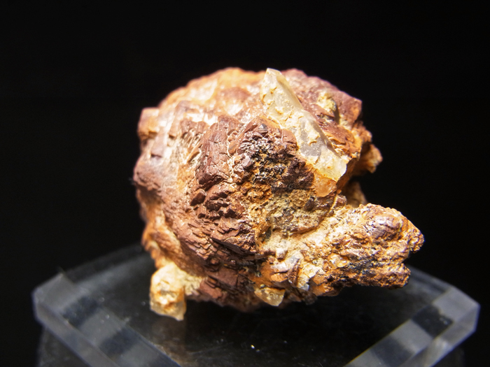 三重県産水晶＆武石 ＜黄鉄鉱仮晶＞ (Quartz & Goethite Pseudomorph after Pyrite / Japan)-photo13