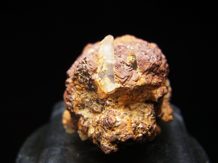 三重県産水晶＆武石 ＜黄鉄鉱仮晶＞ (Quartz & Goethite Pseudomorph after Pyrite / Japan)-photo14