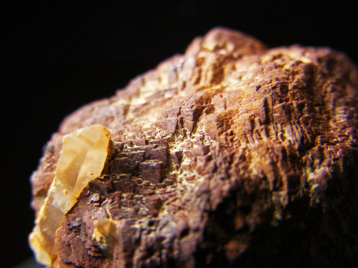 三重県産水晶＆武石 ＜黄鉄鉱仮晶＞ (Quartz & Goethite Pseudomorph after Pyrite / Japan)-photo18