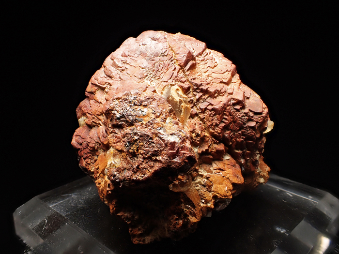 三重県船津産水晶＆武石 ＜黄鉄鉱仮晶＞ (Quartz & Goethite Pseudomorph after Pyrite / Japan)-photo3