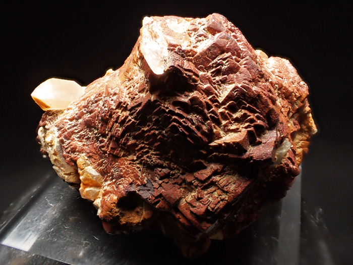 三重県船津産水晶＆武石 ＜黄鉄鉱仮晶＞ (Quartz & Goethite Pseudomorph after Pyrite / Japan)-photo8