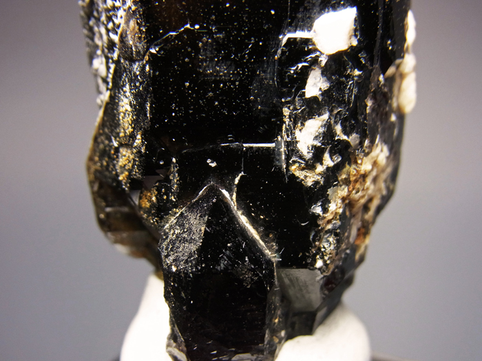 岐阜県蛭川田原産 黒水晶＆玉滴石 (Morion & Hyalite / Japan) - 鉱物標本販売店 | Natural Soma