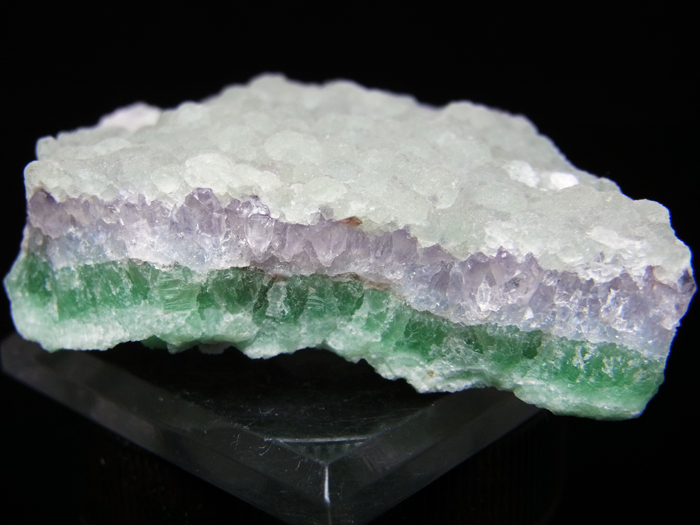 ɻե饤ȡ᥸ (Fluorite on Amethyst on Fluorite / Colorado)-photo16