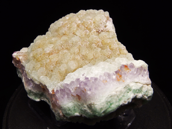 ɻե饤ȡ᥸ (Fluorite on Amethyst on Fluorite / Colorado)-photo1